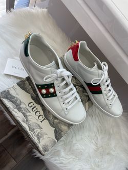 Ace studded leather sneaker sale