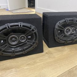 Kicker 6x9 Speakers In Boxes (PAIR)