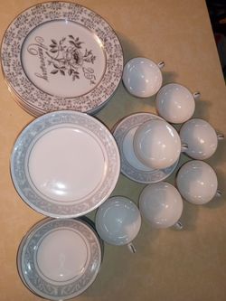 50 piece 8 settings  Whitney China