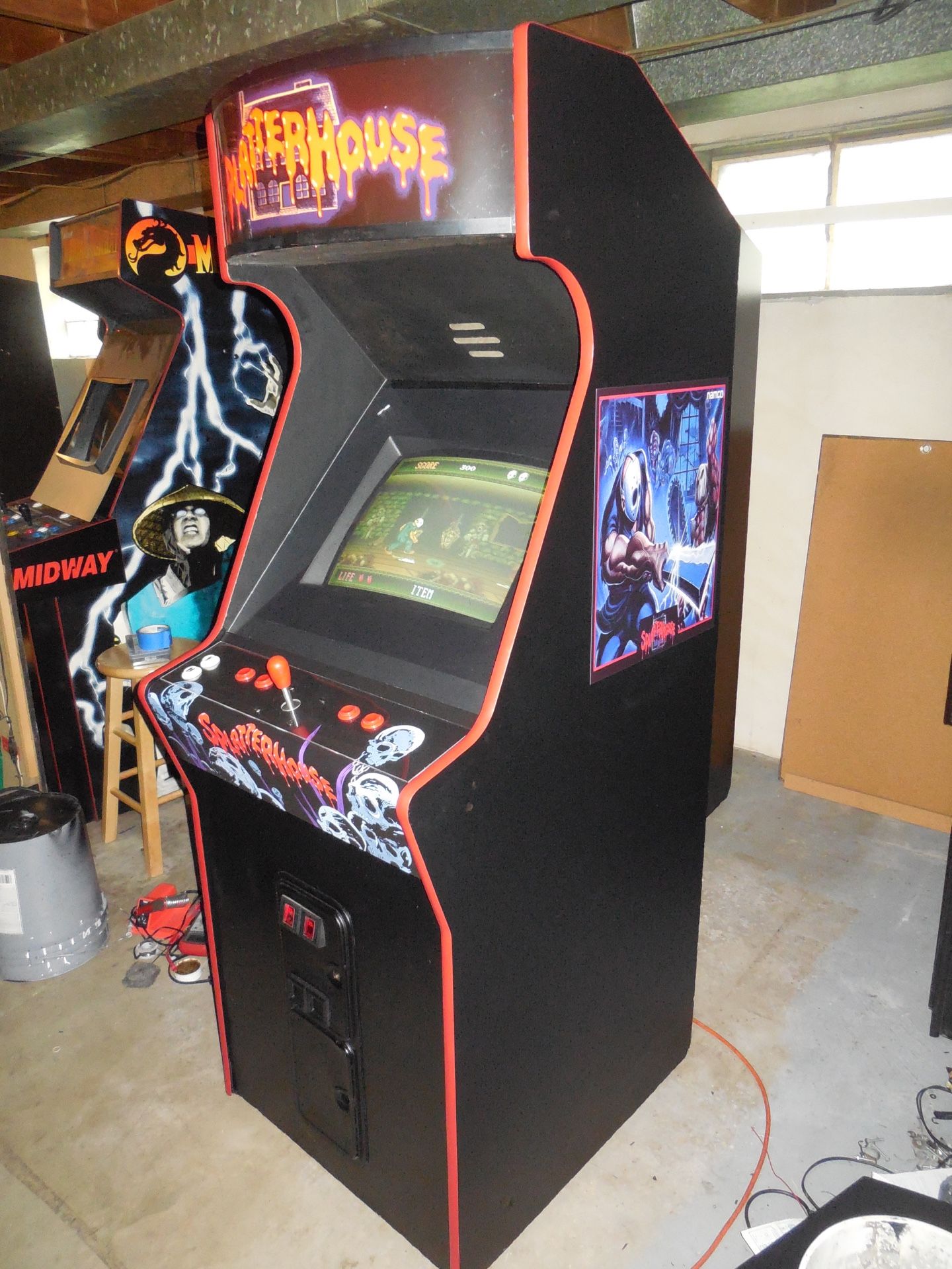 Splatterhouse arcade game