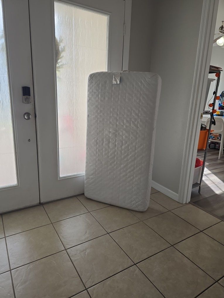 Mattress for crib.