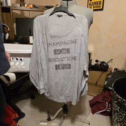Champagne Now, Resolution Later Sweater
