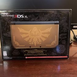 New Nintendo 3ds xl zelda hyrule edition