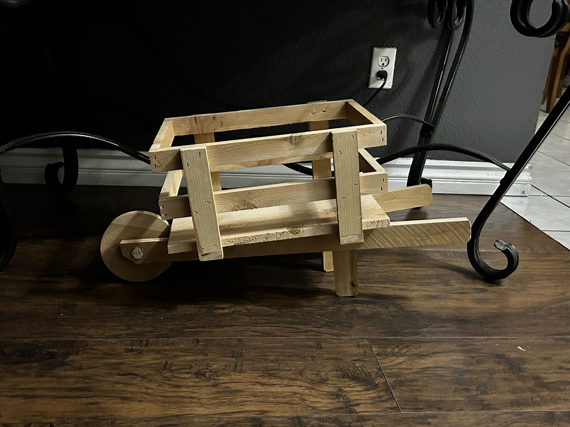 Wood Wheelbarrow 