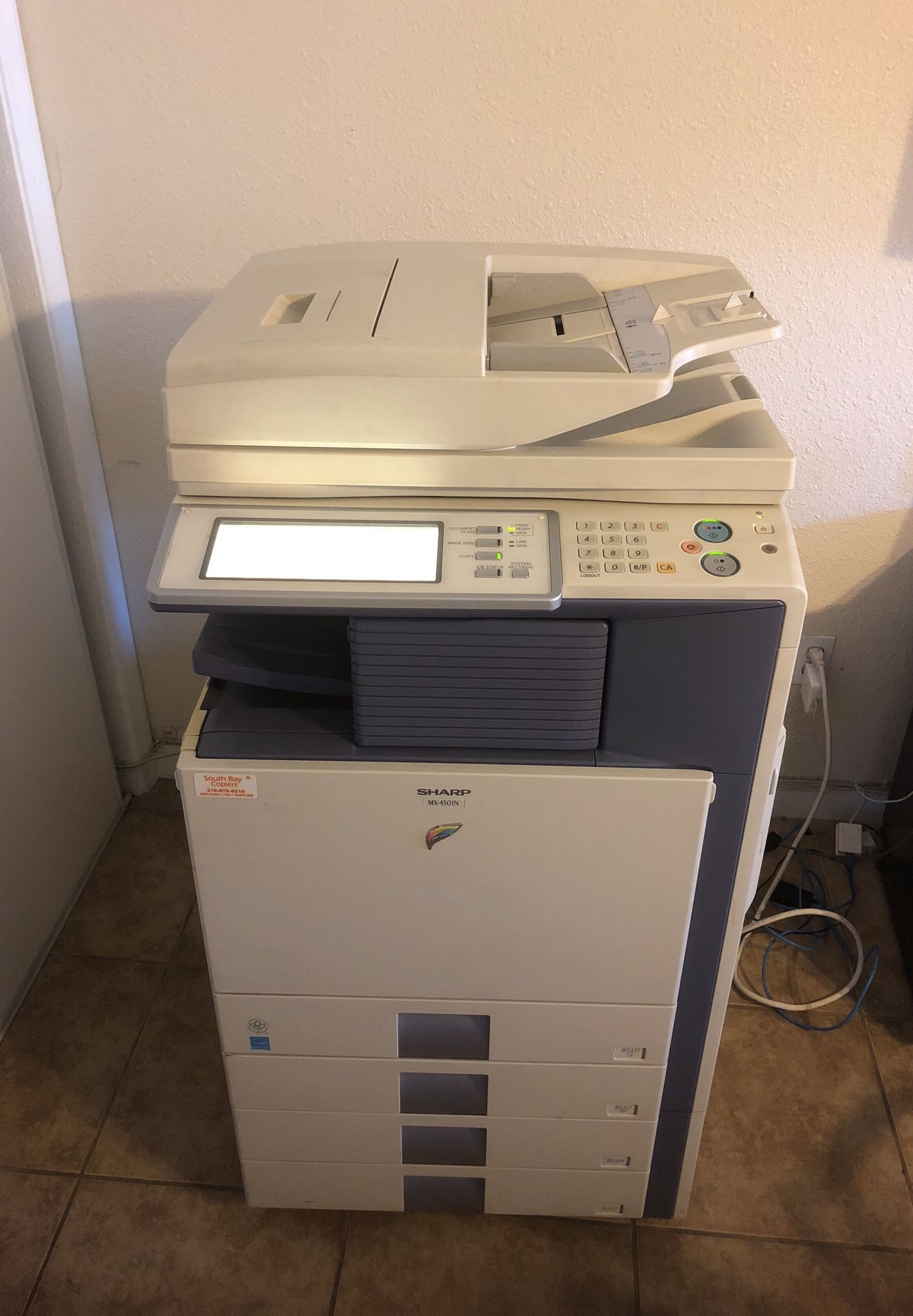 Sharp MX-450-in color printer