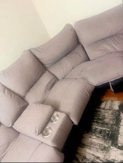 5 sectional recliner sofa
