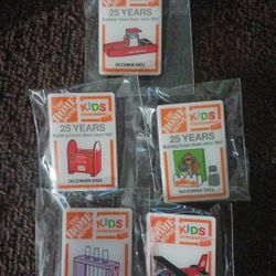 Kids Workshop Pins ( 5 )