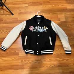 Rare 1 of 1 Floral Varsity Bomber Jacket