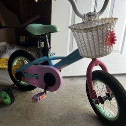 Toddlers Bike With Basket 