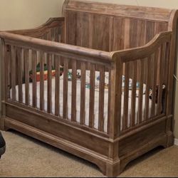Crib And Mattress 
