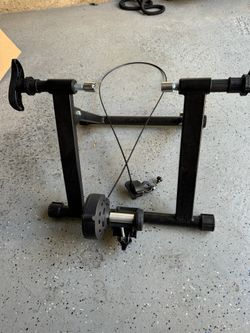BalanceFrom Bike Trainer Stand w/ Front Wheel Riser