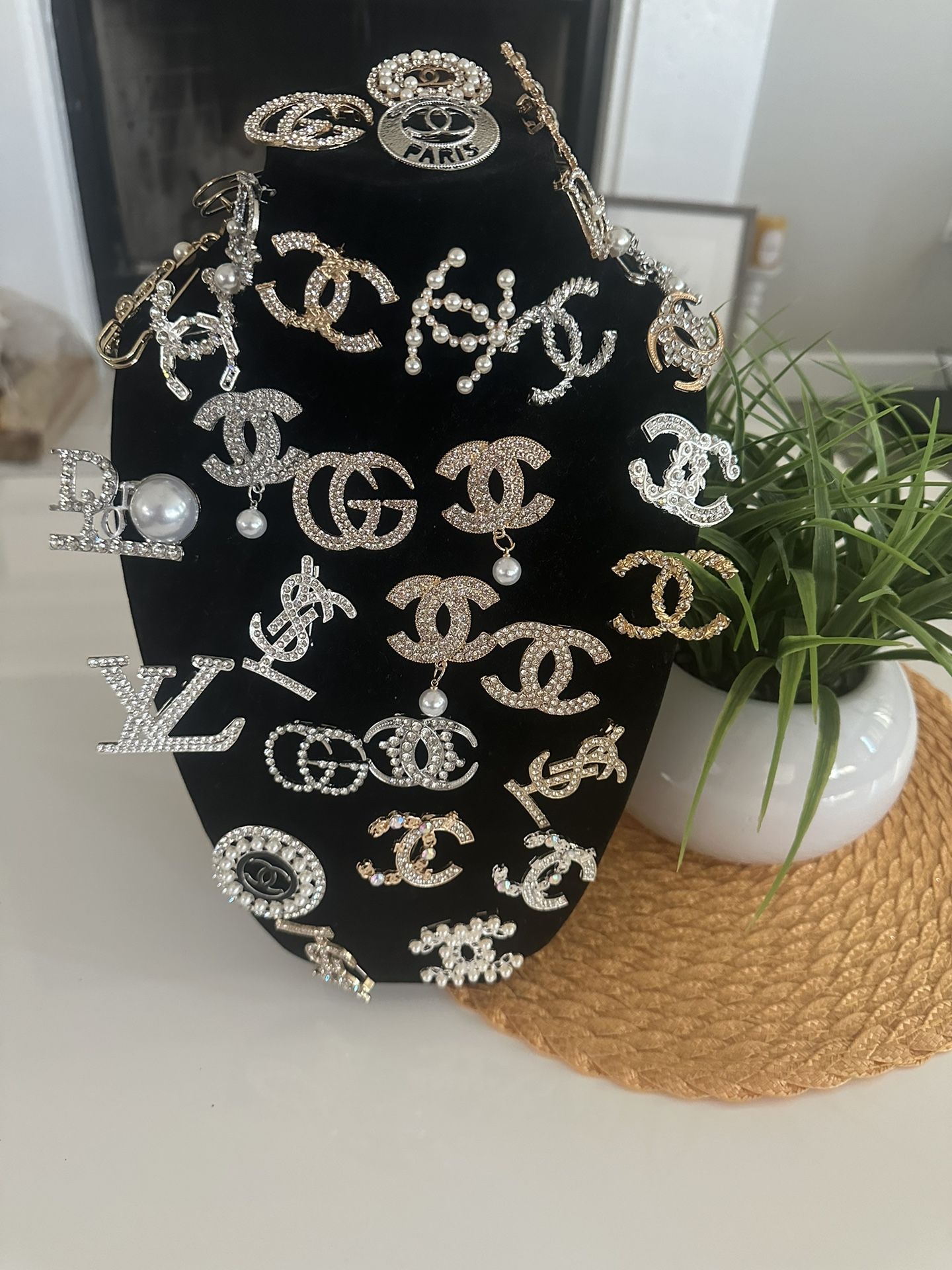 Designer brooches