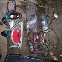 5 pc. Corded Tool bundle