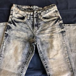 Men Jeans 28/30 Blue Slim Supreme Flex