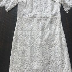 White lace dress brand new