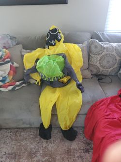 Kids Toxic waste inflatable costume