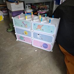 Free Kids Coat Rack And Storage Bins/shelf