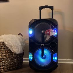 Dual 10” Bluetooth rechargeable Party Speaker With Microphone And LED Lights 🔊🎤🎶 