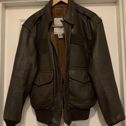 Leather Air Force Aviators Jacket 