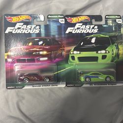 Hot Wheels Fast and Furious Set