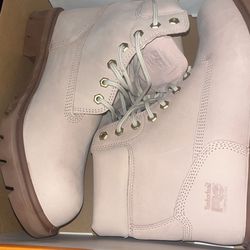 All Pink Timberland Safety Toe Size 10 WMN
