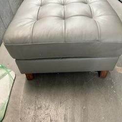 Gray Ottoman 