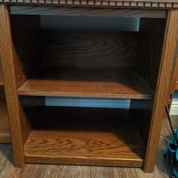 Solid Oak TV Cabinet 