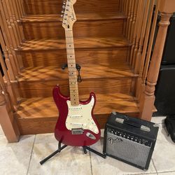 Fender MIM Strat W/ Fender Amp 