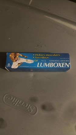 Lumboxen Naproxeno LidocaÃna Gel 35g