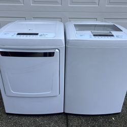 LG Washer (4.1cu) - And Dryer (7.3 Cu) - Electric