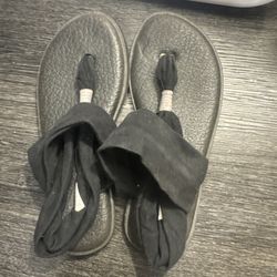 Samuel Black Yoga Sling Sandals