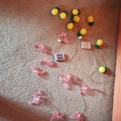 2 battery operated small strings (6 for both