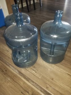 3- 5 Gallons Water Bottle 