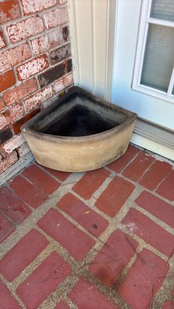 Vintage terra-cotta planter