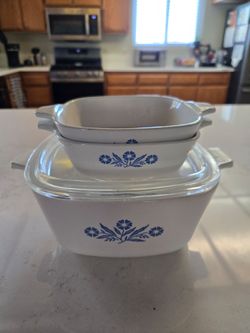 CorningWare casserole set- four piece