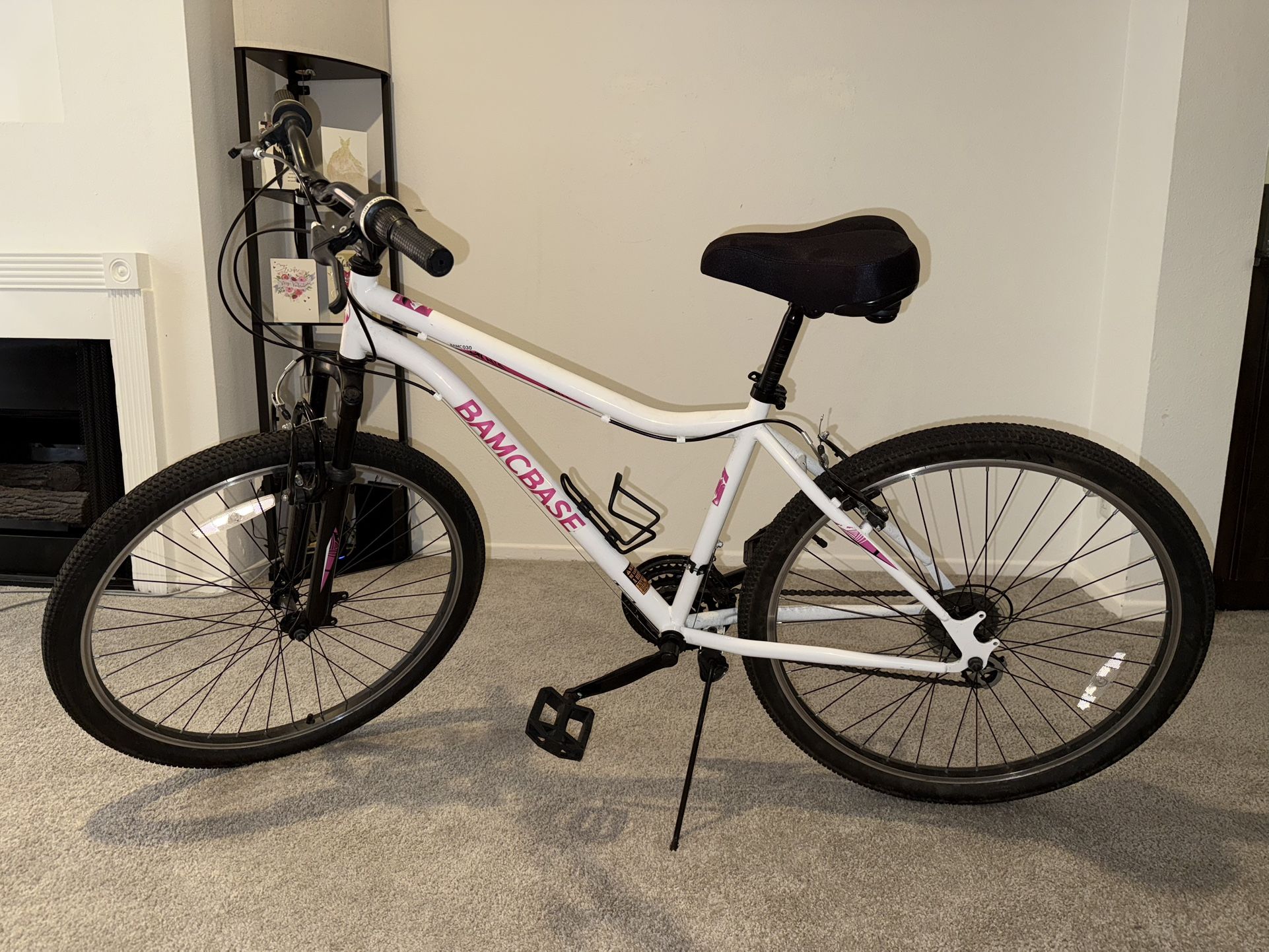 Bike With Helmet, Chains, Tire Pump
