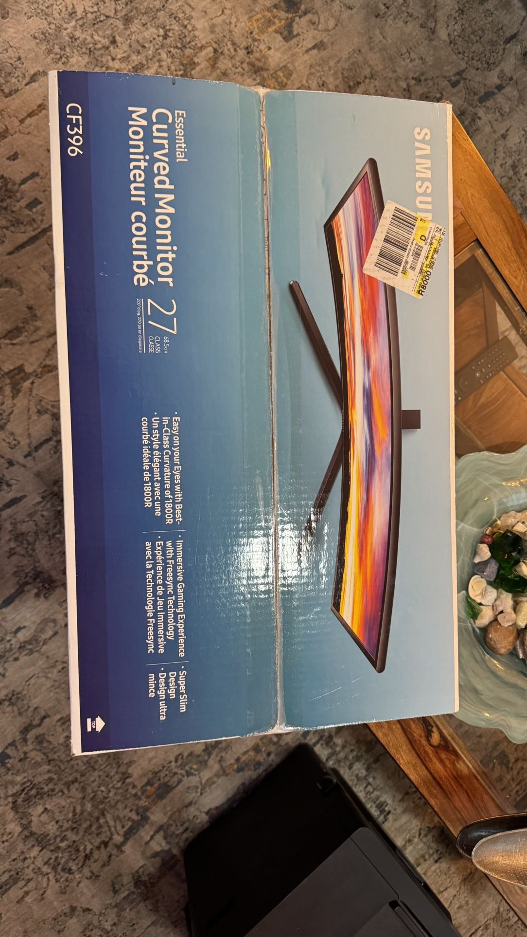 Samsung 27” Curved Monitor Model C27F396FHN