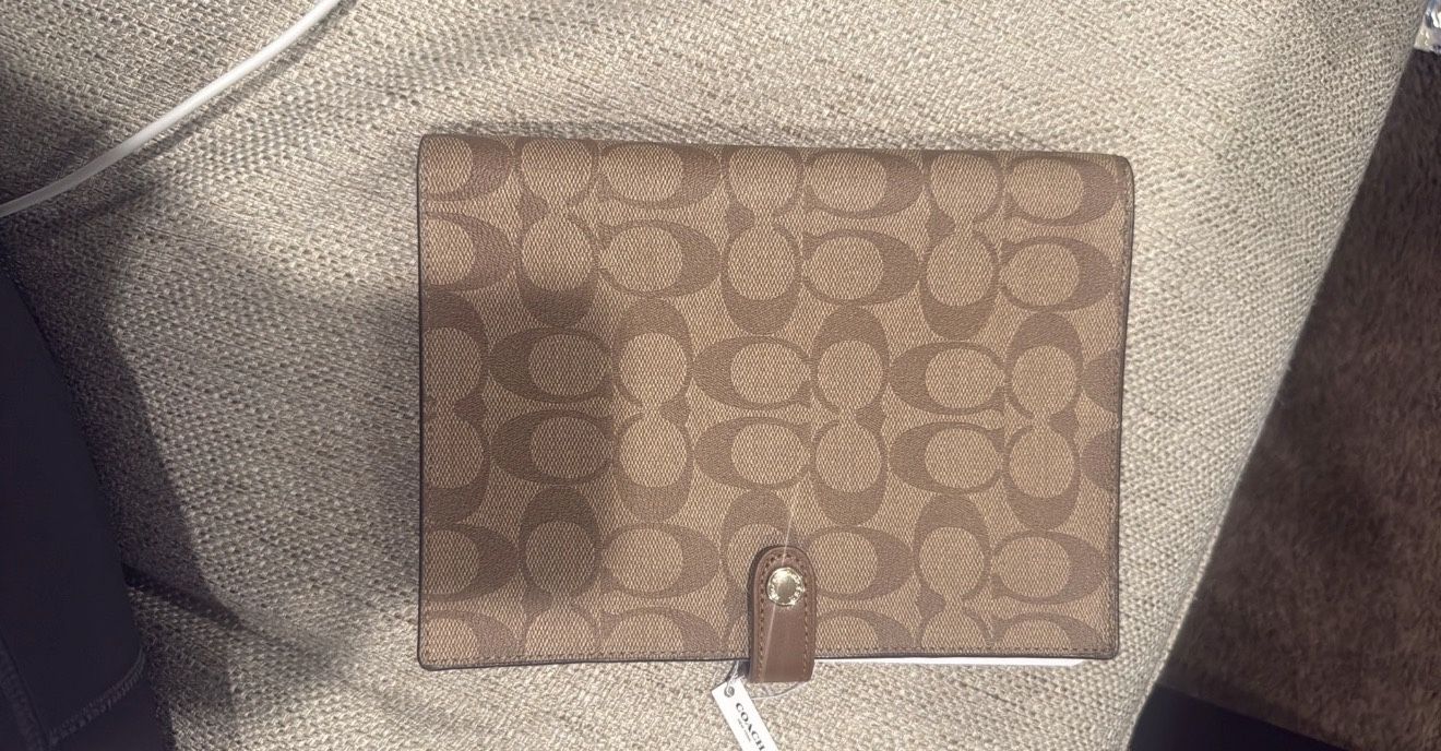 Brand New Coach Notebook