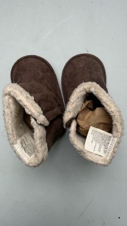 Baby Sherpa-Lined Booties Size 03