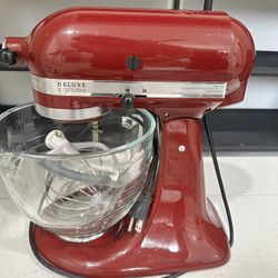 Kitchen aid Mixer 5 Qt Tilt Glass Bowl
