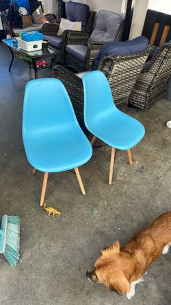 Blue Chairs