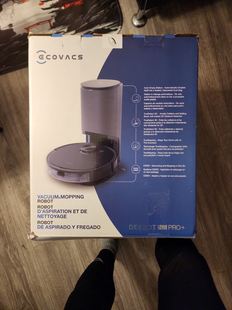 Ecovacs Robot Vacuum And Mop All In One