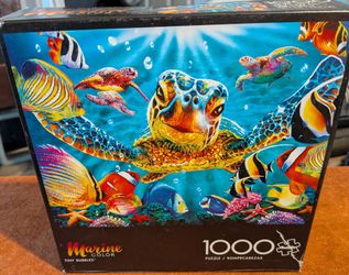 Marine color puzzle    'tiny bubbles'