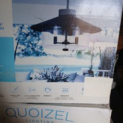 QUOIZEL 3- LIGHT PENDANT