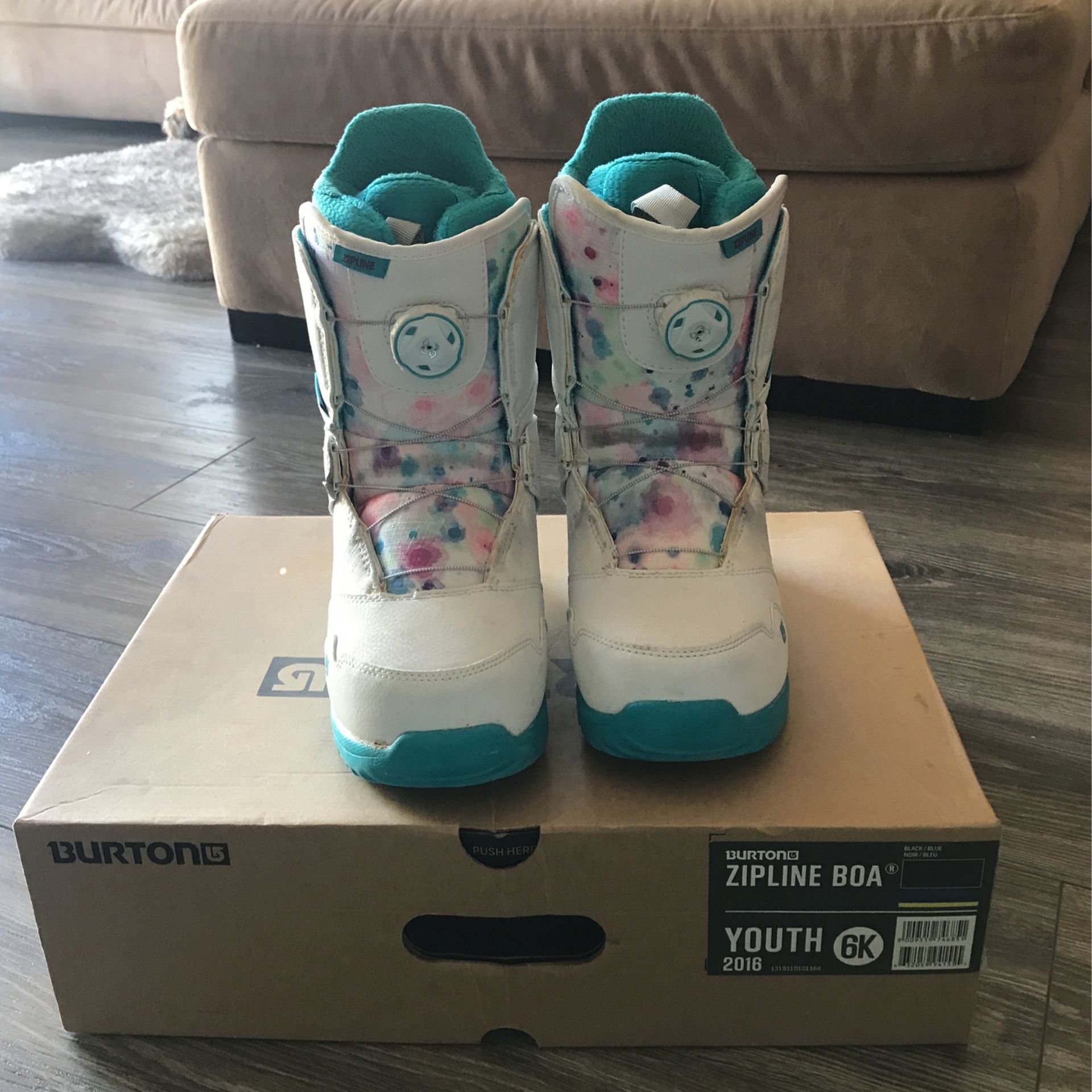 Burton Imprint 1 Boa Size 6k Snowboarding Boots