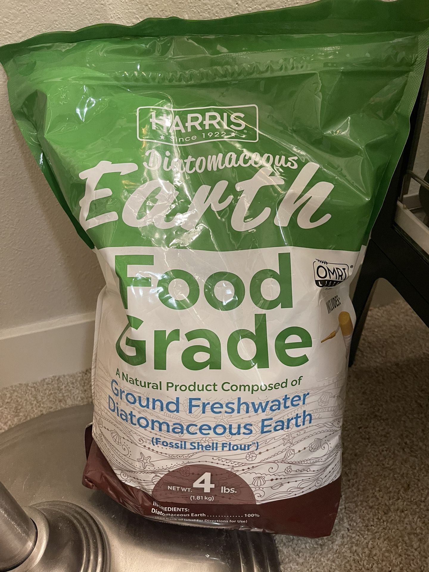 Diatomaceous Earth - Food Grade - 4lbs
