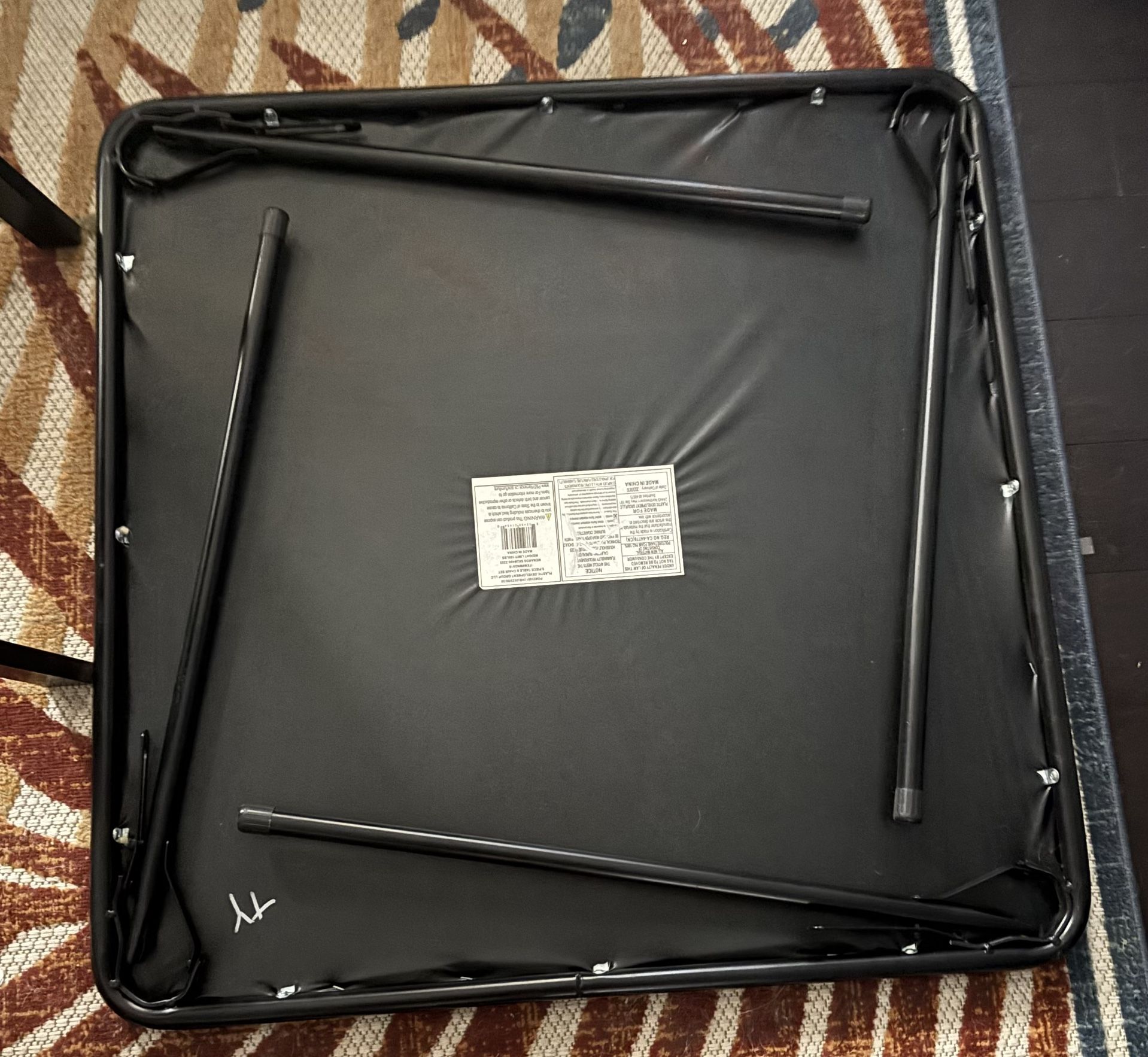 Folding Square table