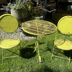 Bistro Table And Chairs Set 