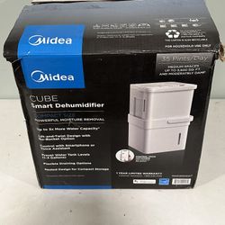 Midea Cube 35 Pint Dehumidifier for Basement and Rooms at Home for up to 3,500 Sq. Ft