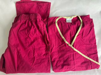 Pink scrub set xxs